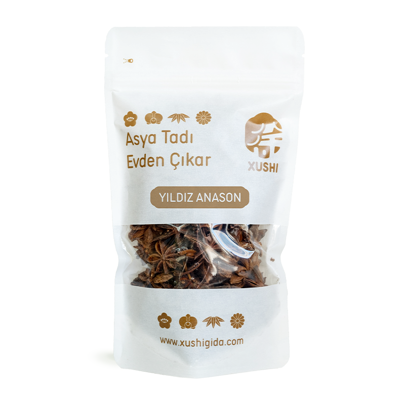 Star Anise   (干八角)  Yıldız Anason - 100G