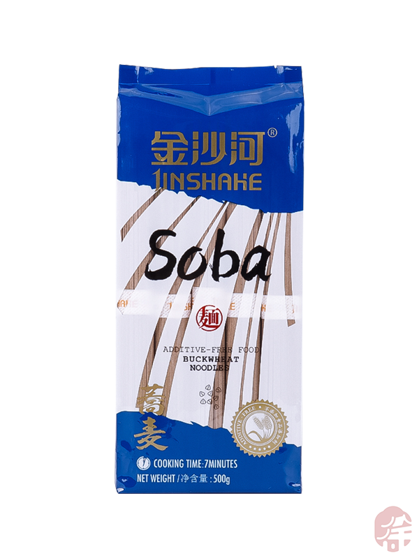 Soba Noodle   (金沙河荞麦面)  Soba Eriştesi - 500G