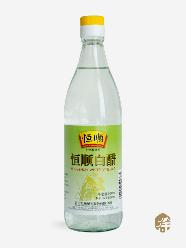 Hengshun White Vinegar   (恒顺白醋)  Beyaz Pirinç Sirkesi - 550ML