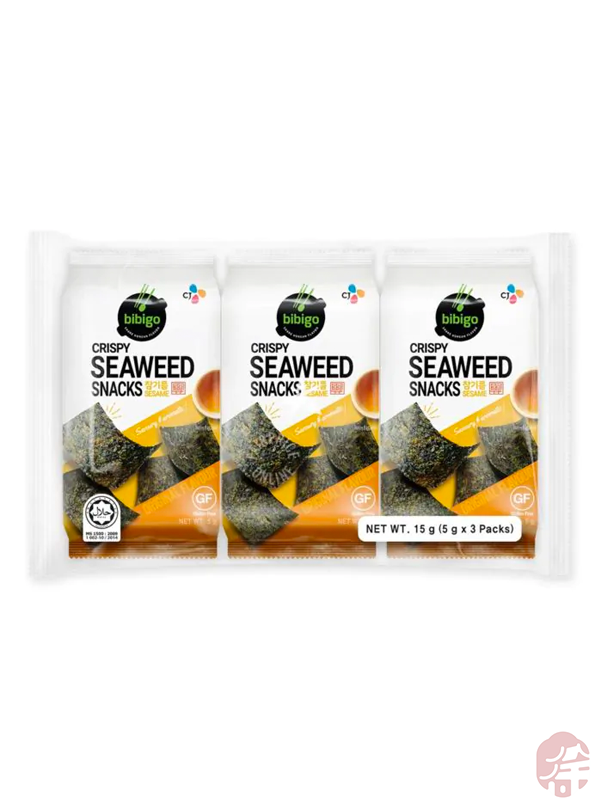 Snack Seaweed Cookie (零食海苔曲奇) Atıştırmalık Yosun Çerezi - 15G