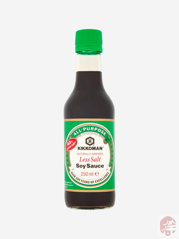 Kikkoman Less Salt Soy Sauce (龟甲万低盐酱油) Az Tuzlu Soya Sosu - 250ML