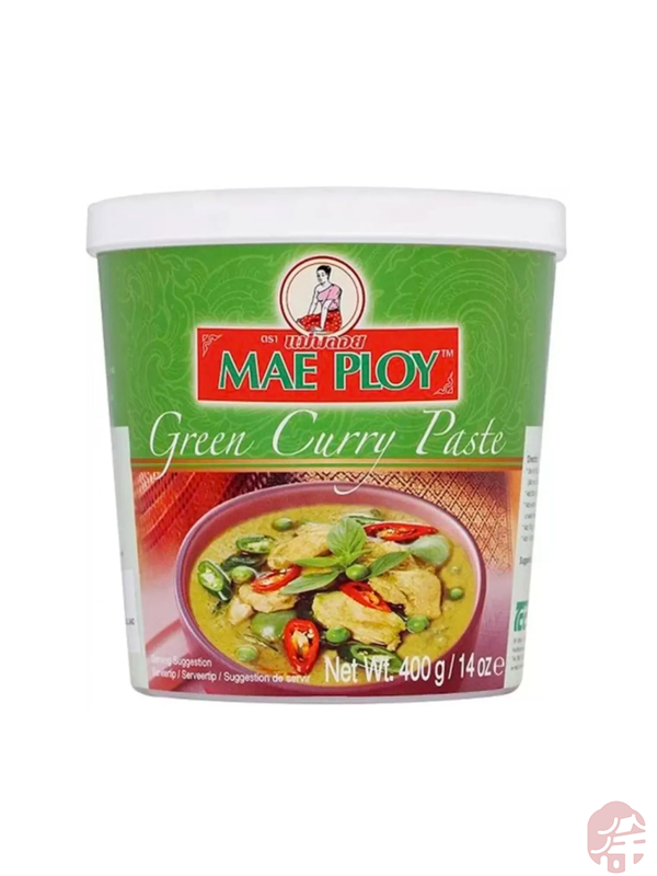 Mae Ploy Green Curry Paste (绿咖喱) Mae Ploy Yeşil Köri Ezmesi – 400G