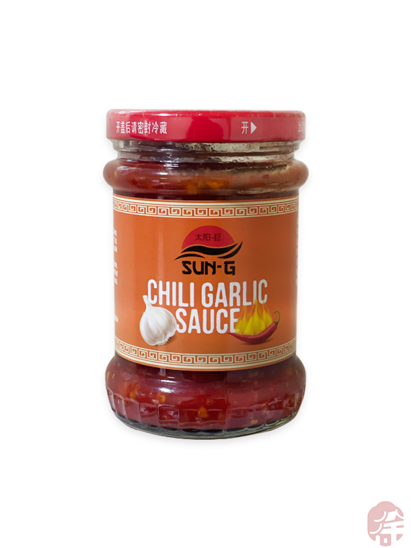 Chili Garlic Sauce   (蒜蓉酱)  Sarımsaklı Acı Biber Sos - 240G