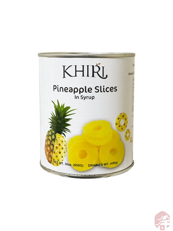 Sliced Pineapple   (菠萝罐头)  Konserve Ananas Dilimleri - 850G