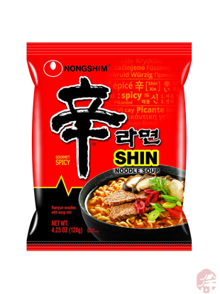 Shin Ramyun Noodle Soup *5   (辛拉面五连包)  Shin Ramyum Hazir Eriştesi *5  - 600G