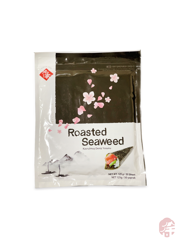 Sushi Seaweed(50Pcs) (寿司海苔（大）) Sushi Yosun - 125G