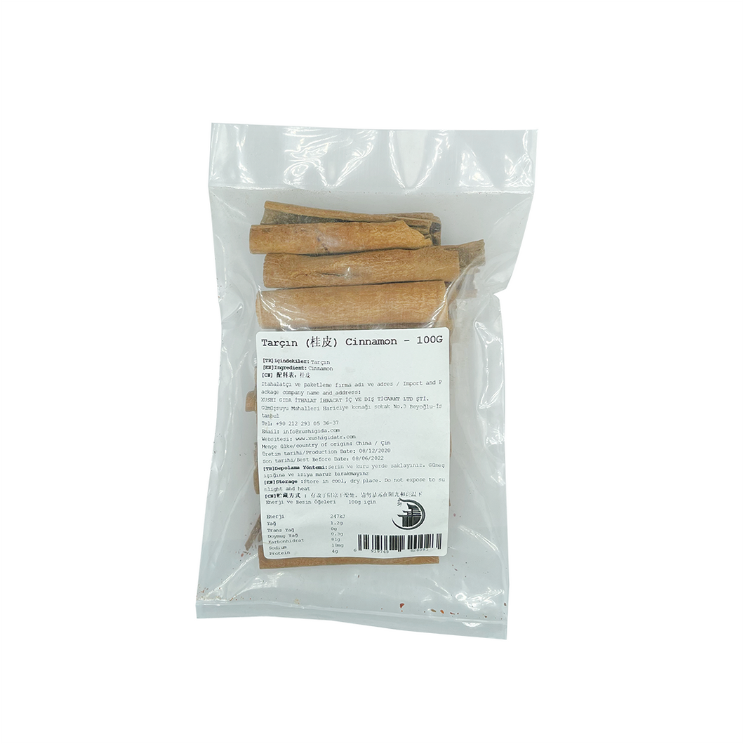 TARÇIN   (桂皮)  CINNAMON - 100G